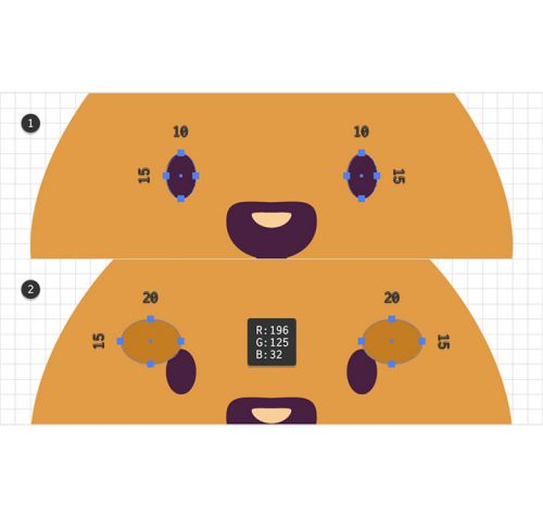 آموزش طراحی لوگوی سگ در ایلوستریتور